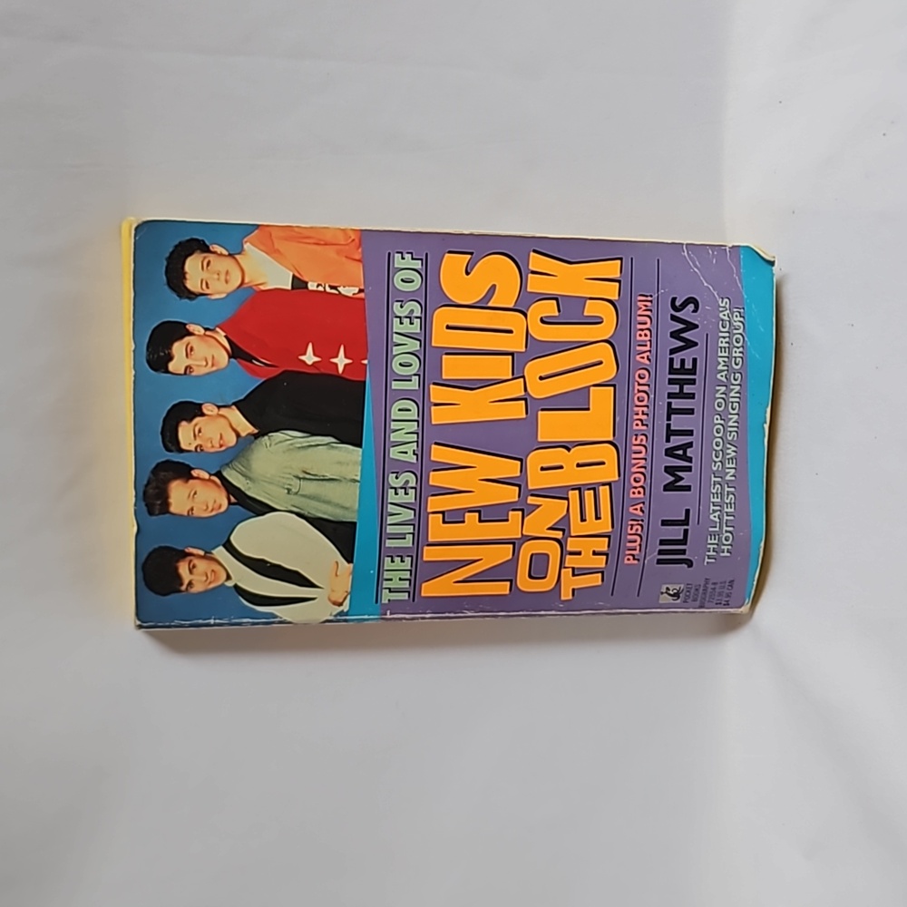 Vintage 1990 New Kids on the Block Book